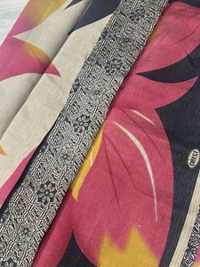 Floral Print Saree