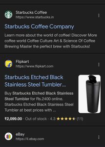 Starbucks Tumbler 473ml