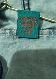 Denim Embroidered Shirt