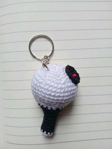 💜 BTS ARMY Bomb Crochet Keychain