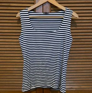 Zara Sleeveless Stripe Top