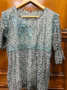 Floral Sheer Top