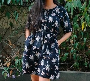Black dress for party and casual wears