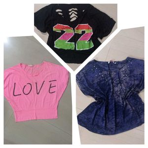 Combo Of 3 Funky Sporty Shirt