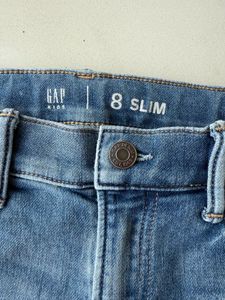 GAP Boys Blue Denim 8-9 Years