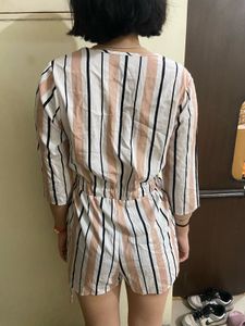 Striped Romper