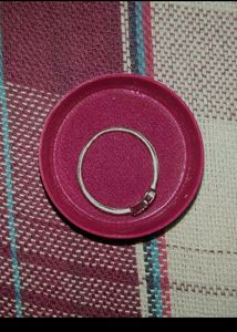 Pure Silver Ring For Girls