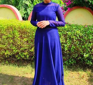 Royal Blue Long Dress