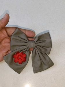 Embroidery Hair Bows
