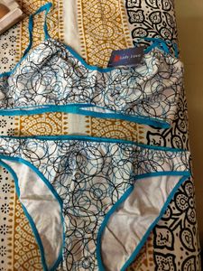 Floral Bra &amp; Panty Set