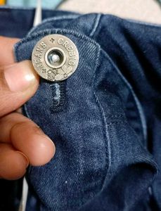 Blue Denim Jeans For Girl Or Woman 38 Waist