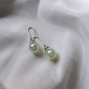 Teardrop Iridescent Earrings