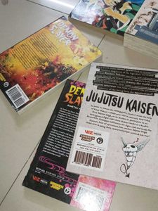 Manga Lot: Demon Slayer &amp; Jujutsu Kaisen