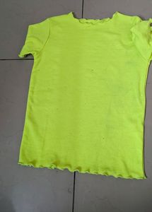Beautiful Hot Green Top/ Tshirt