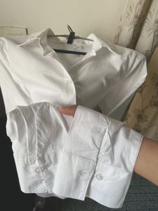 H&amp;M button down Y2K shirt