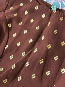 Brown Kurta Set
