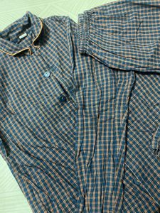 Night Suit Shirt And Pant Set.