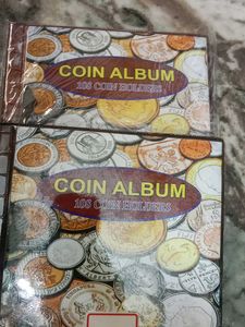 108 Pcs Coin Holder Album Both