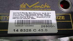 Metro Davinchi Men Formal Sleepers Sandle