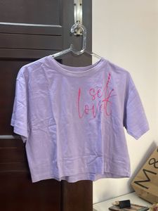 Lavender 'Self Love' Tee