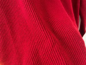 Ribbed V-neck Sweater