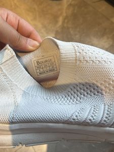 Bourge White Shoes