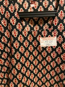 Printed Tunic Top
