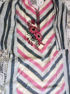 Cotton Fabric Kurta And Salwar