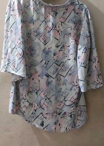 Abstract Print Top