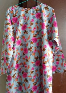 Floral Print Kurti For Women/ Girls