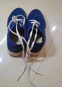 Blue Casual Shoes For Women