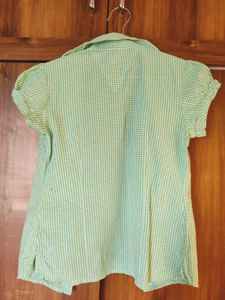 Green Checked Shirt
