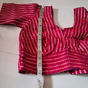 Front Open Stitched Blouse