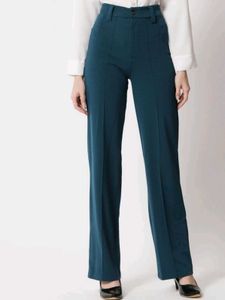 Teal Wide Leg Pants