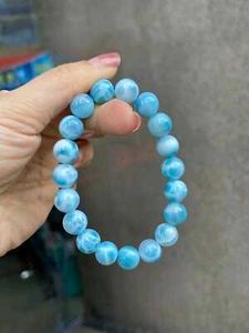 Larimar Evil Eye Bracelet