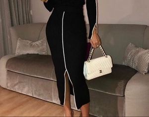 ZARA Knit Midi Skirt