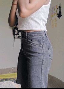 Grey Denim Jeans