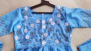 Elegant Blue Kurta Set