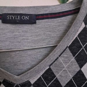 Checked Hoodie