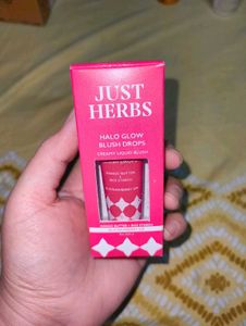 Just Herbs Halo Glow Blush, 05-Strawberry dip