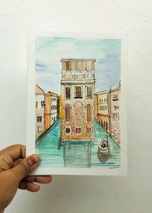 Venice - Unframed Original Artwork