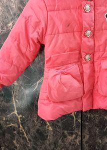 Cute Pink Padded Jacket
