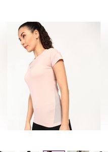 NIKE Women Solid Round Neck RedT-Shirt