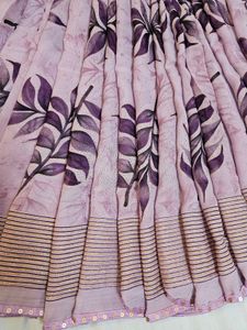 Elegant multi colour Floral Saree