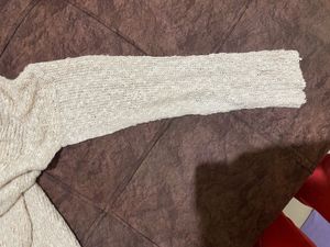 Loose Knit V-Neck Sweater