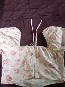 Floral Corset Top