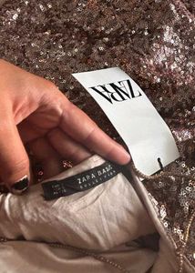 ZARA😍Sequin Midi
