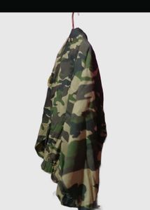US Army logo Camo Crop  Bomber  Jacket
