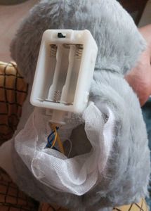 breathing teddy/otter/plushy