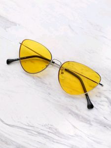 Yellow Tinted Phenomenal Unisex Sunglasses✨